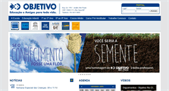Desktop Screenshot of objetivorioclaro.com.br